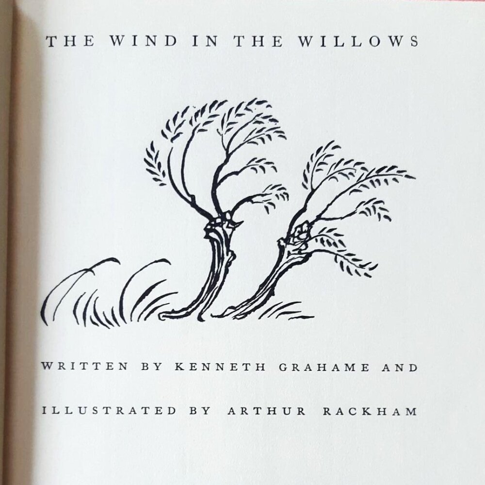 Rare! 1940 The Wind in the Willows – Heritage Press – Illus. by Arthur Rackham